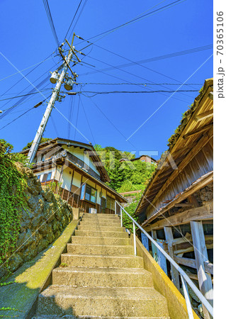 京都 新井崎漁港風景 京都 新井崎漁港風景 70365106