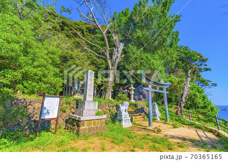 京都　伊根町　新井崎神社　 70365165