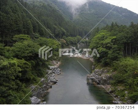 日本の川景色:香肌峡の清流櫛田川 日本の川景色:香肌峡の清流櫛田川 70367254