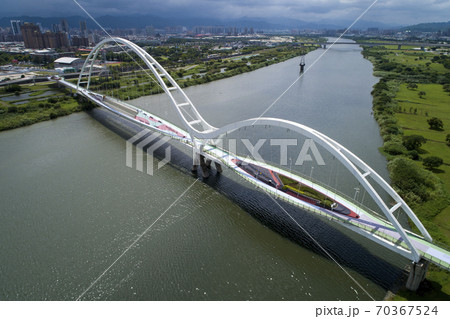 台湾 アーチ橋 輪橋 70367524