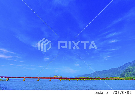 京都丹後鉄道　由良川橋梁　 70370389