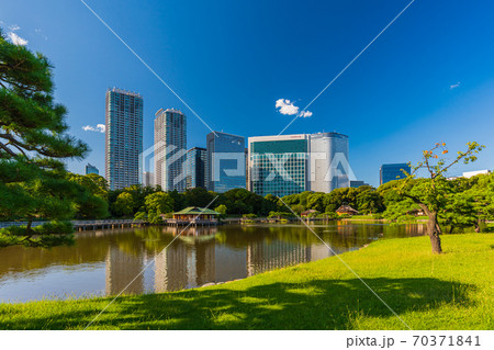 東京庭園巡り、中央区汐留　浜離宮恩賜公園　都立文化財庭園 70371841
