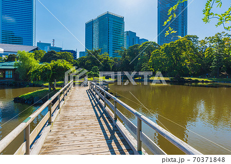 東京庭園巡り、中央区汐留　浜離宮恩賜公園　都立文化財庭園 70371848