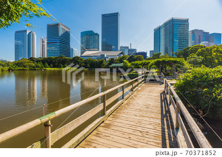 東京庭園巡り、中央区汐留　浜離宮恩賜公園　都立文化財庭園 70371852