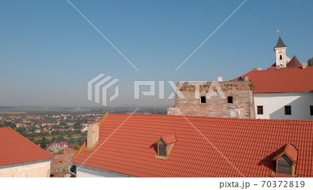 Top of medieval fortress. Top of medieval fortress. 70372819