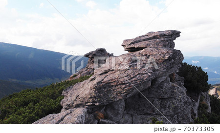 Close view of mountain boulders. Close view of mountain boulders. 70373305