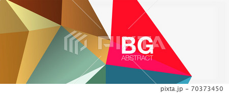 3d mosaic abstract backgrounds, low poly shape geometric design 3d mosaic abstract backgrounds, low poly shape geometric design 70373450