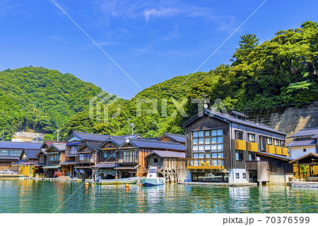 京都 伊根の舟屋 京都 伊根の舟屋 70376599