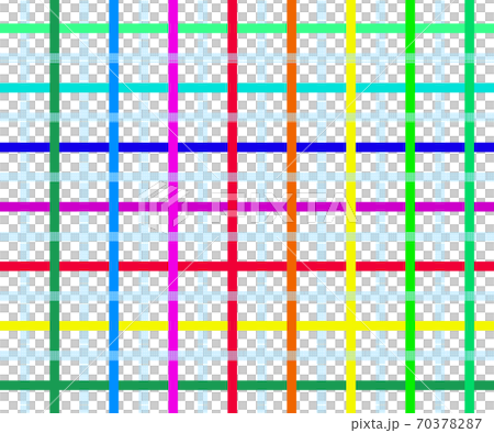 Mesh pattern colorful illustration - Stock Illustration [70378287] - PIXTA