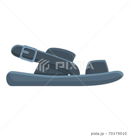 Platform sandals icon, cartoon style 70379010