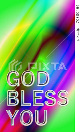 God bless you. Background image with beautiful gradation. 70380464