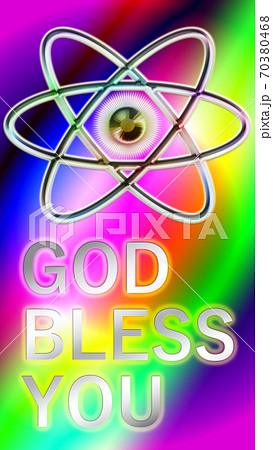 God bless you. Background image with beautiful gradation. God bless you. Background image with beautiful gradation. 70380468