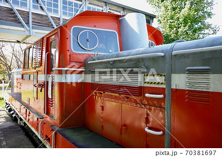 クロフォード公園のディーゼル機関車 70381697