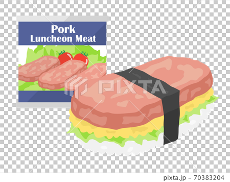 午餐肉圖 70383204