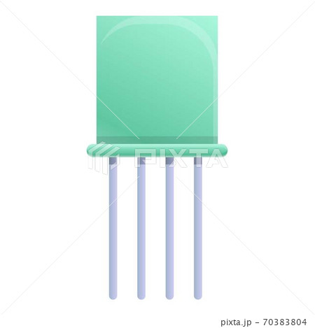 Radio capacitor icon, cartoon style Radio capacitor icon, cartoon style 70383804