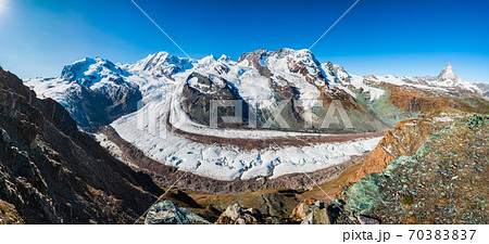Matterhorn, Monte Rosa, Gorner Glacier Matterhorn, Monte Rosa, Gorner Glacier 70383837