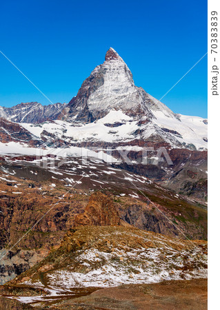 Matterhorn mountain range in Switzerland Matterhorn mountain range in Switzerland 70383839