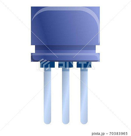 Polyester capacitor icon, cartoon style Polyester capacitor icon, cartoon style 70383965