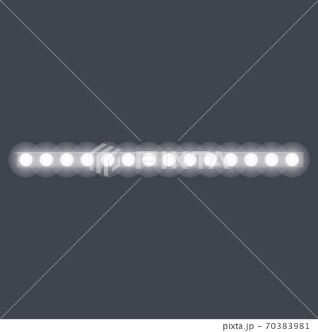 Energy led strip lights icon, cartoon style Energy led strip lights icon, cartoon style 70383981