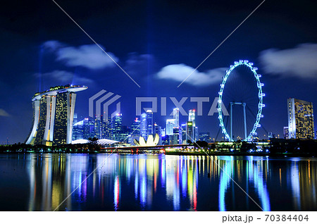 シンガポールの絶景 70384404