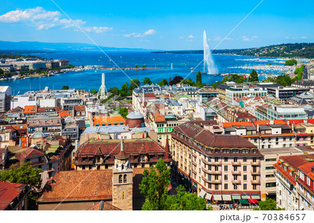 Geneva panoramic view in Switzerland Geneva panoramic view in Switzerland 70384657