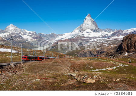 Gornergrat Bahn Railway Train, Zermatt Gornergrat Bahn Railway Train, Zermatt 70384681
