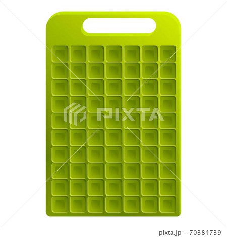 Rubber ice cube tray icon, cartoon style - Stock Illustration [70384716] -  PIXTA