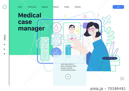 Medical insurance template - medical case manager 70386481