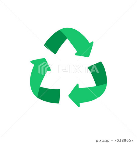 recycling symbol doodle icon, vector color recycling symbol doodle icon, vector color 70389657