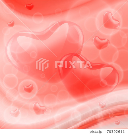 Valentines day abstract pink background with shiny heart, bokeh and light wave. 14 February. Vector illustration. Wallpaper, flyers, invitation, posters, banners Valentines day abstract pink background with shiny heart, bokeh and light wave. 14 February. Vector illustration. Wallpaper, flyers, invitation, posters, banners 70392611