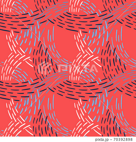 Abstract lines seamless pattern. Geometric background. 70392898