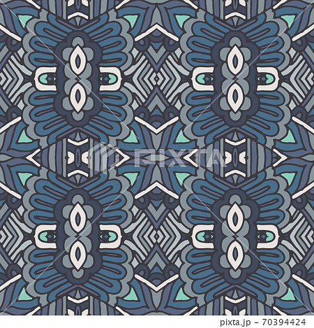 Tribal vintage abstract geometric ethnic seamless pattern ornamental 70394424