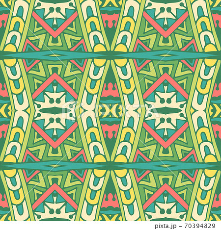 Tribal vintage abstract geometric ethnic seamless pattern ornamental Tribal vintage abstract geometric ethnic seamless pattern ornamental 70394829