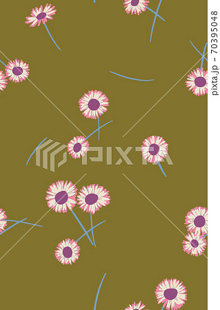 Ditsy floral background. Daisy flowers. Ditsy floral background. Daisy flowers. 70395048