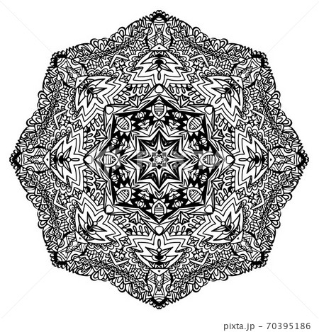 Coloring book page for adults. Detailed Vector art. Coloring book page for adults. Detailed Vector art. 70395186