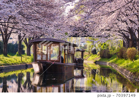 京都伏見十石舟・三十石船 70397149