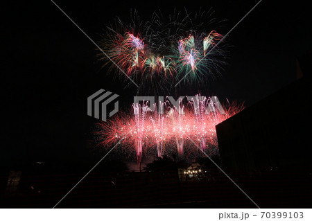 2019伊那まつりの花火 70399103