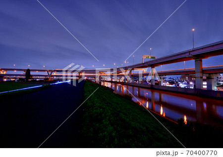 堀切ジャンクションの夜景 70400770