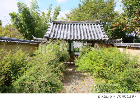 白毫寺　山門 70401297