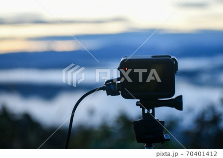 GOPROと雲海 70401412