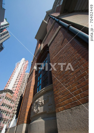 28 April 2007 the front of Kom Tong Hall, Sun 70402449