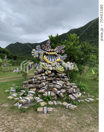 石垣島の観光地シーサー農園 石垣島の観光地シーサー農園 70403380