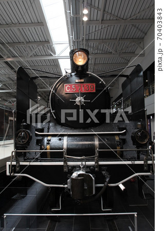 リニア鉄道館のC57形蒸気機関車 リニア鉄道館のC57形蒸気機関車 70403843