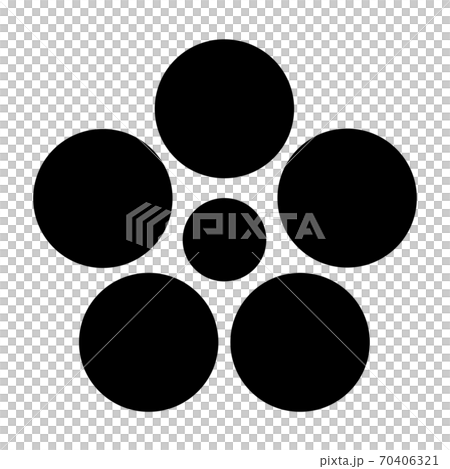 加賀国の武将　松任修理亮利慶の家紋 70406321