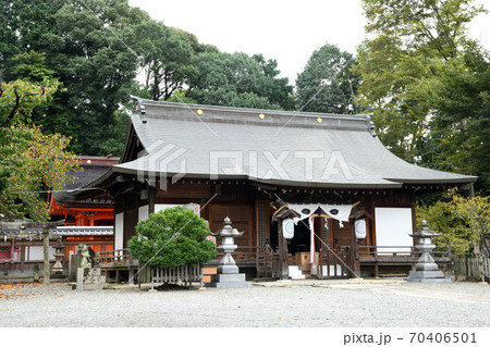 積川神社　拝殿　(大阪府岸和田市積川町) 70406501