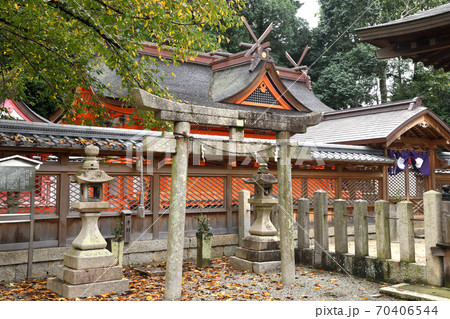 積川神社　本殿　(大阪府岸和田市積川町) 70406544