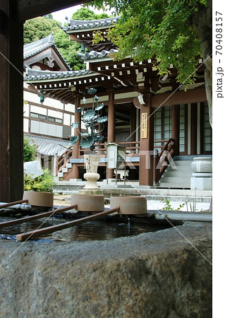 日本の寺院 毘沙門山妙法寺(神戸市須磨区)	 日本の寺院 毘沙門山妙法寺(神戸市須磨区)	 70408157