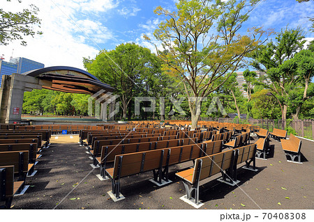東京 日比谷公園 野外小音楽堂の写真素材 東京 日比谷公園 野外小音楽堂の写真素材