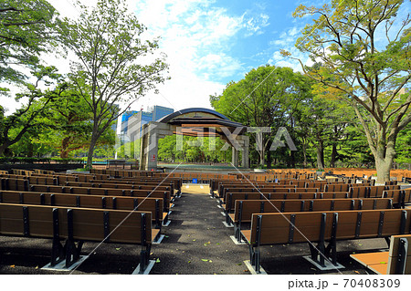 東京 日比谷公園 野外小音楽堂 東京 日比谷公園 野外小音楽堂 70408309