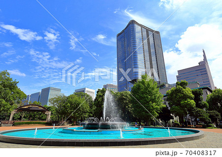 東京　日比谷公園　噴水広場 70408317